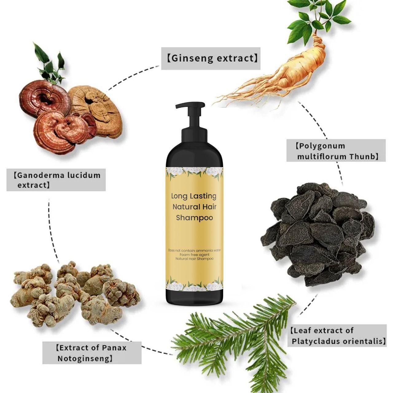 Natural Hair Shampoo ( Pack of 2)