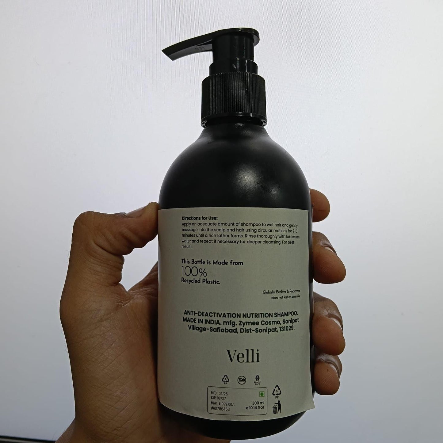 Anti-Deactivation Nutrition Shampoo 300 ml
