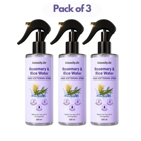 Rosemary & Rice Water 100 ml Each (Pack of 3)