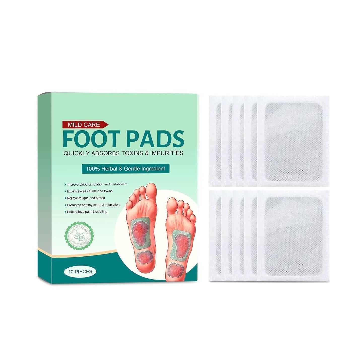 Detox Foot Patches(Pack Of 10)BUY 1 GET 1 FREE